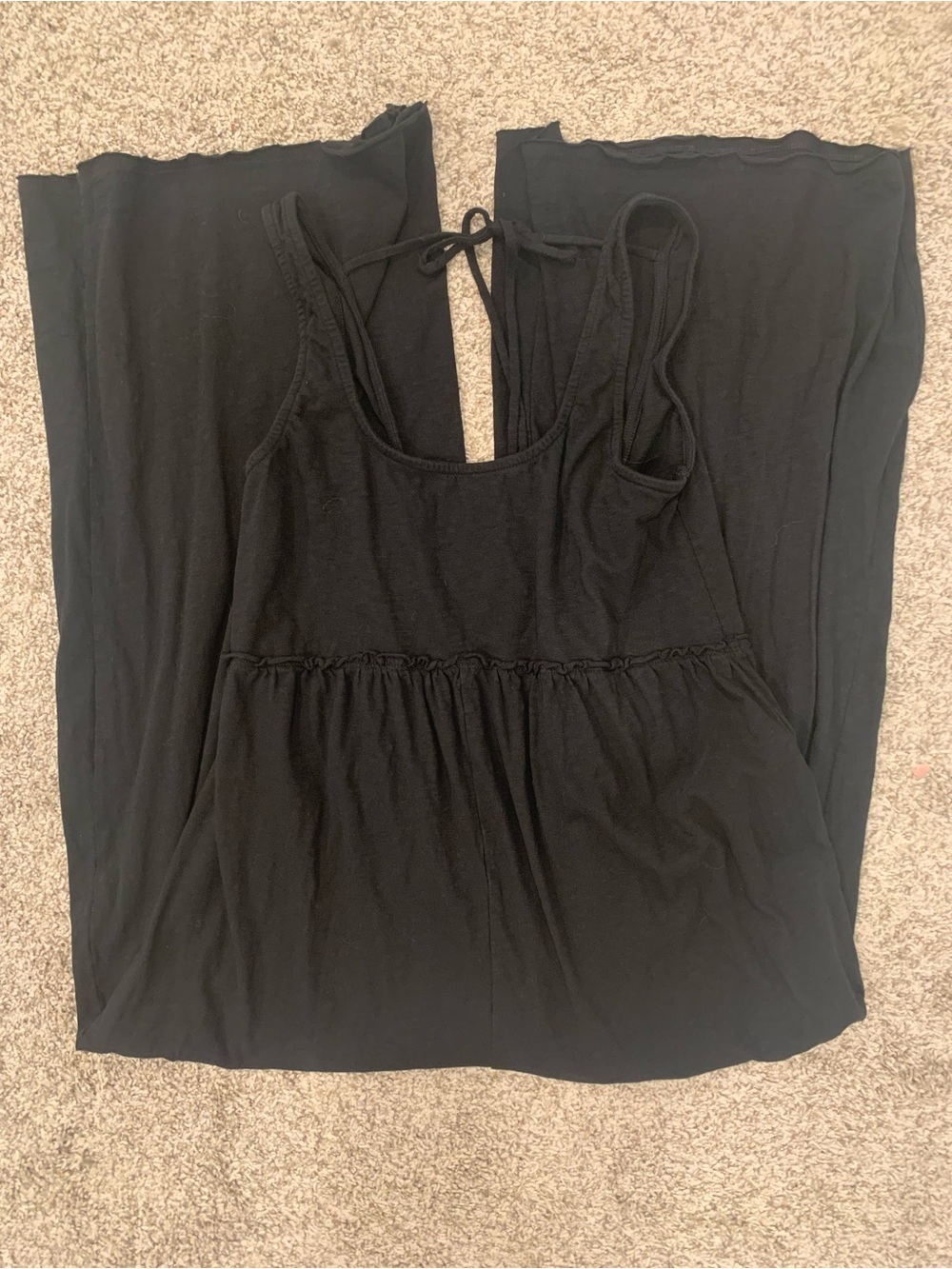 Black Sleeveless Jumper